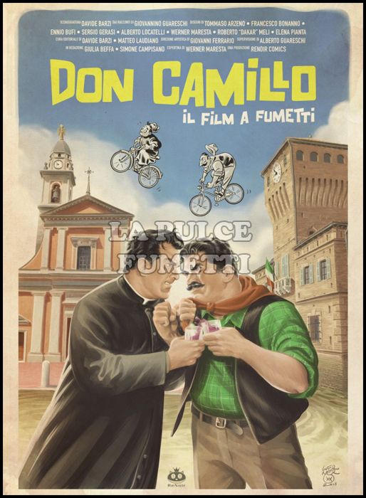 DON CAMILLO IL FILM A FUMETTI